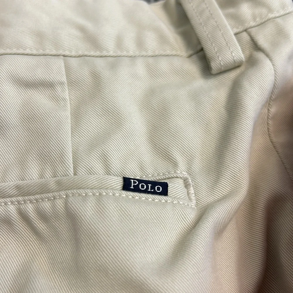 Bundle of 2 Polo Ralph Lauren Men’s Khaki Shorts Size Waist 38